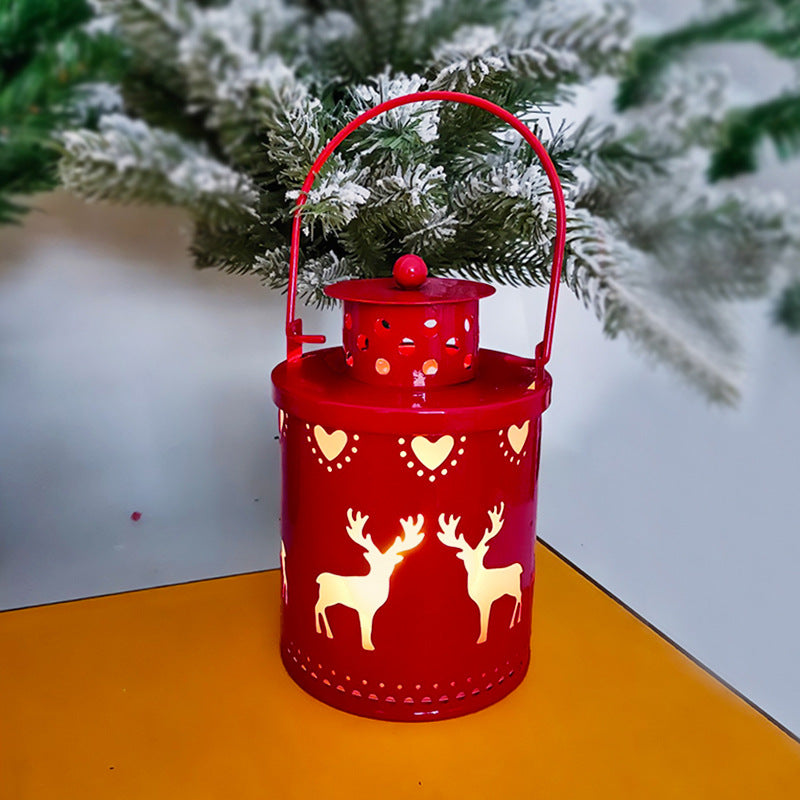 Christmas LED Candle Lanterns – Nordic Style Electronic Holiday Decorations