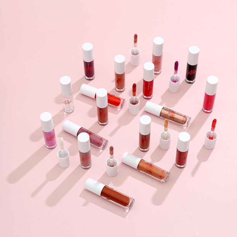 Crystal Jelly Lipstick & Lip Balm – Long-Lasting Moisturizing Gloss, Water Wave Effect, Mirror Shine Lip Care