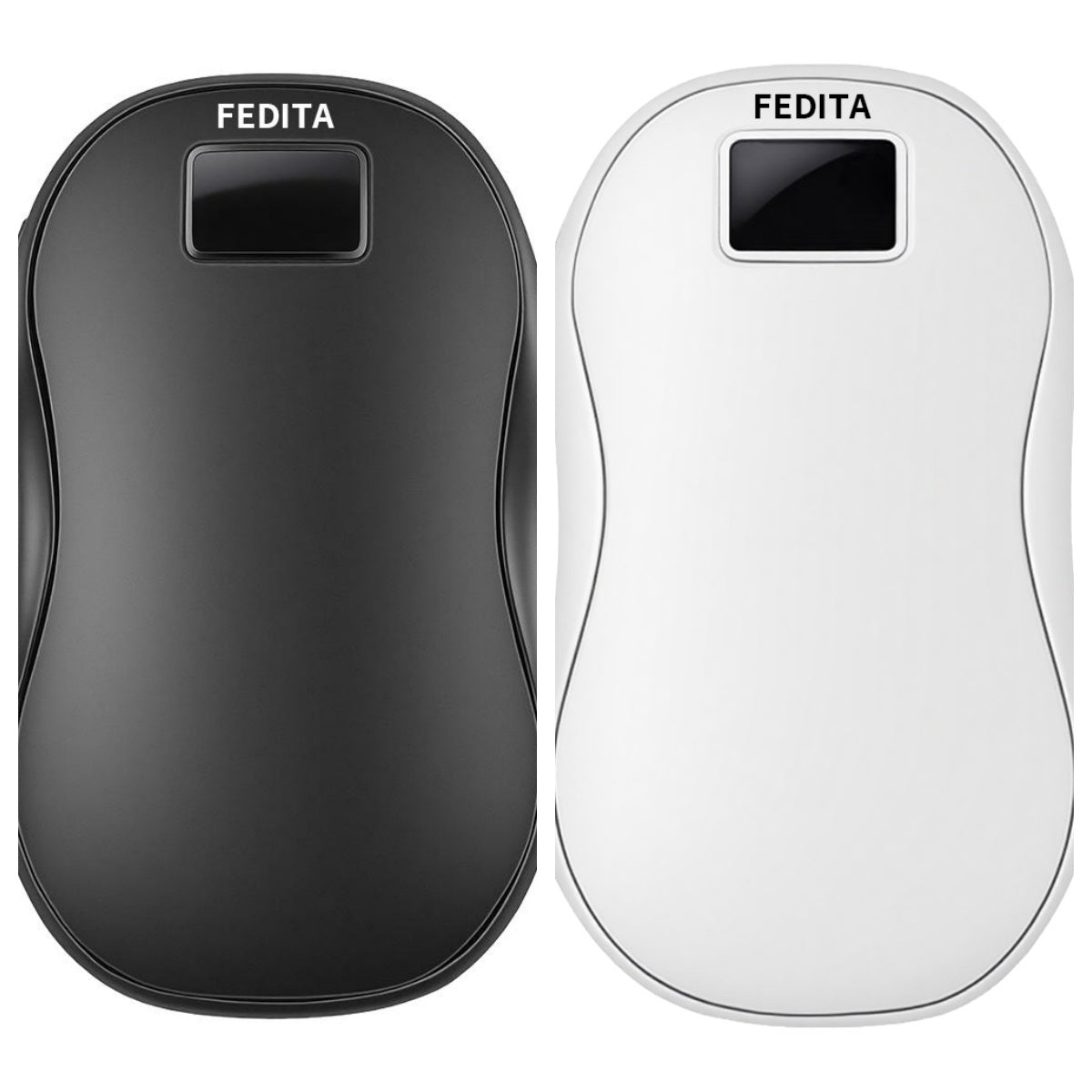 Large Capacity Double-Sided USB Hand Warmer With Digital Display