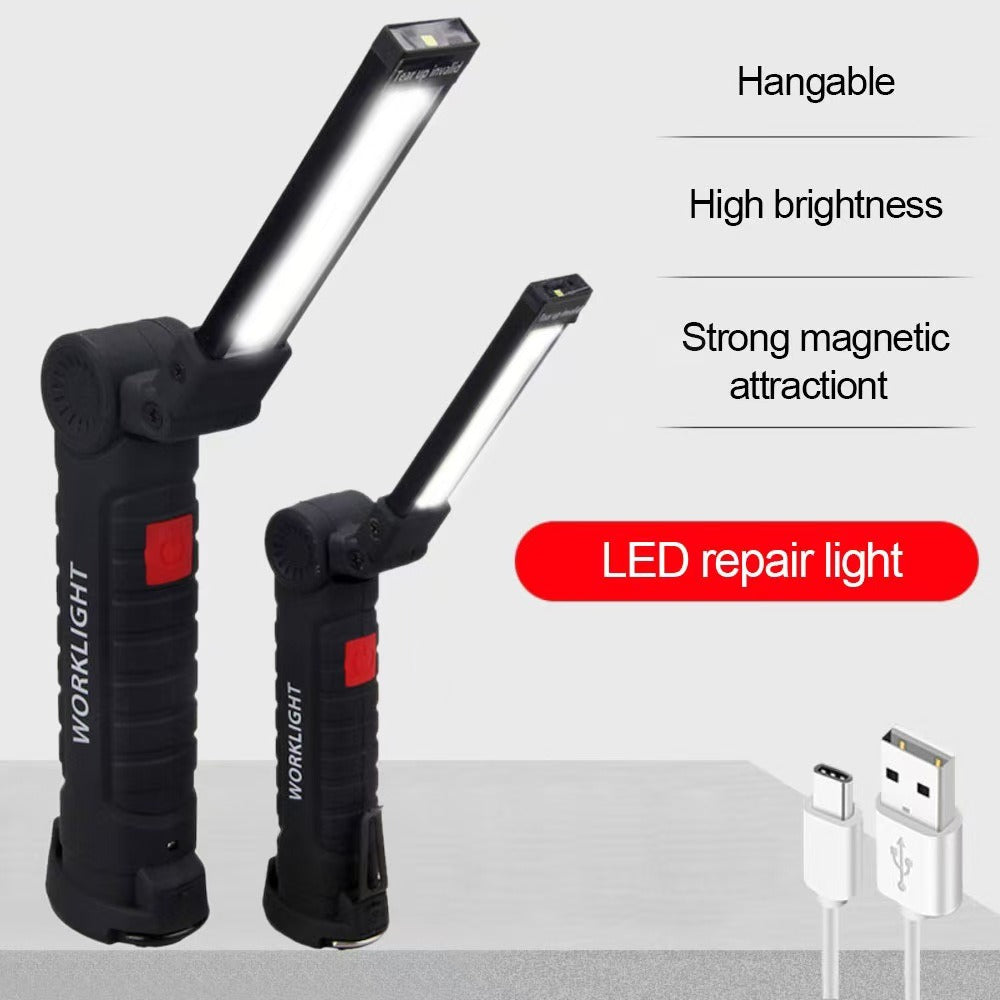 Rechargeable LED Work Light 360° Rotating Magnetic Base 5 Modes