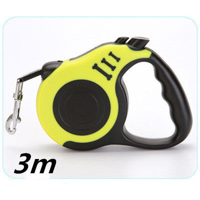 Automatic Retractable Dog Leash – Telescopic Traction Rope with One-Button Lock