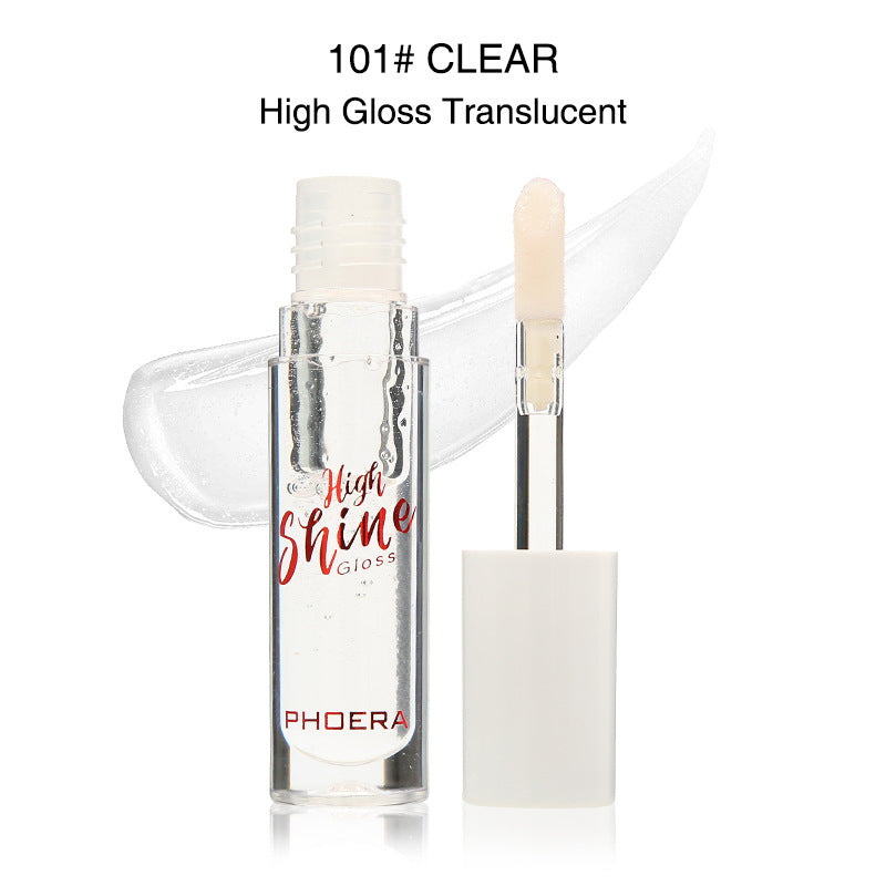 Crystal Jelly Lipstick & Lip Balm – Long-Lasting Moisturizing Gloss, Water Wave Effect, Mirror Shine Lip Care