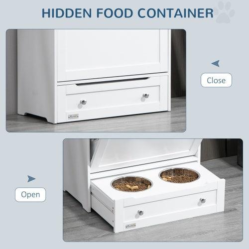 Pet Feeder Station Locker – Secure Storage for Pet Food, Bowls & Feeding Accessories