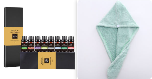 Organic Essential Oils Gift Set – Natural Therapeutic Grade Aromatherapy Oils for Diffusers