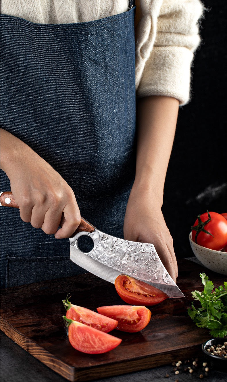 Forged Small Kitchen Knife – Anti-Rust Blade for Precise Cutting