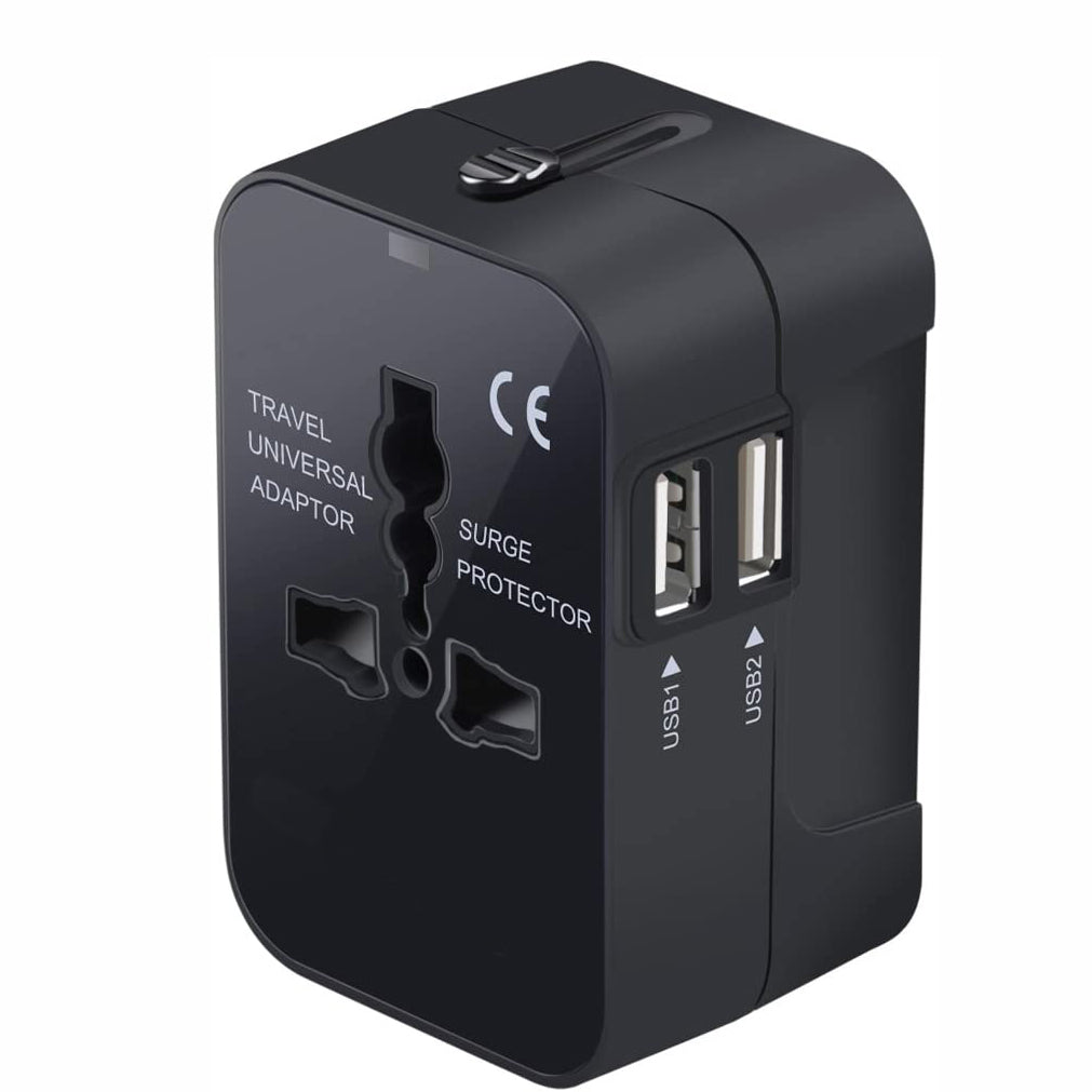 Worldwide Universal Travel Adapter All-in-One Wall Charger