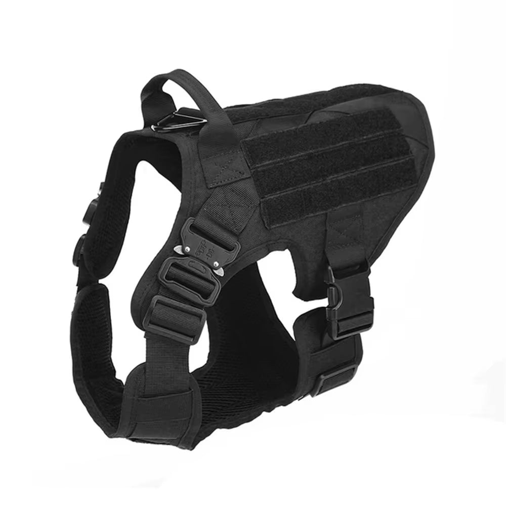 Luxury Camouflage Dog Harness & Leash Set – Adjustable Nylon Chest Vest for Small & Medium Dogs