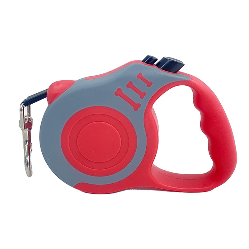 Automatic Retractable Dog Leash – Telescopic Traction Rope with One-Button Lock