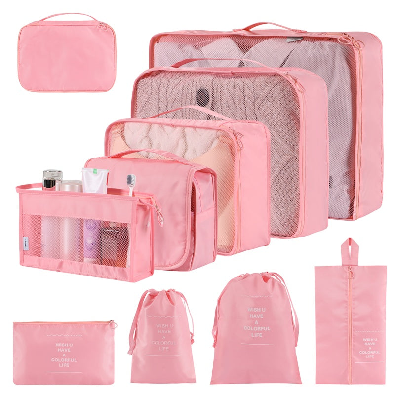 Home Fashion Simple Solid Color Storage Bag – Foldable Closet Organizer