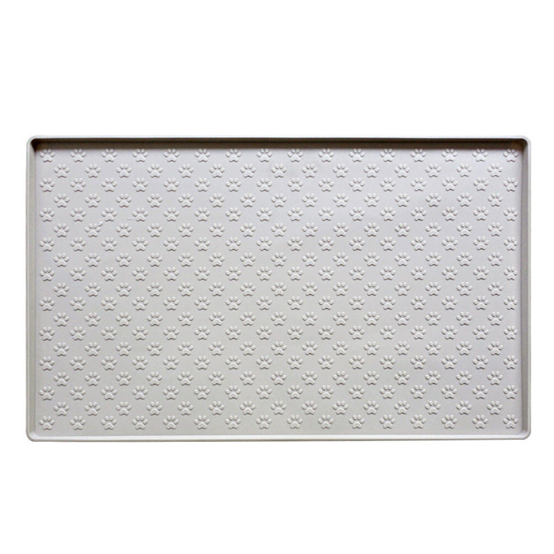 Waterproof Silicone Pet Mat – Easy-to-Clean Dog & Cat Placemat | Square Pet Feeding Mat
