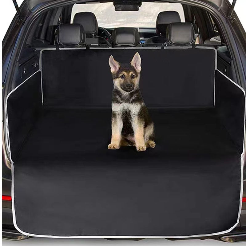 “Dog Car Mat for Trunk & Rear Seat – Waterproof Pet Car Mats, Non-Slip Protector”