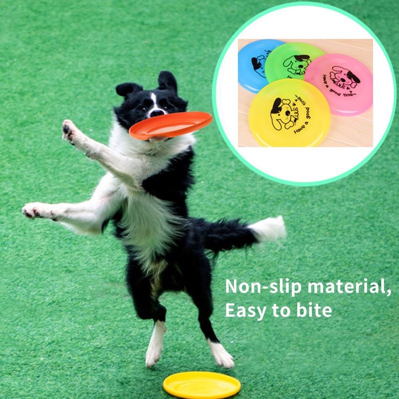 Silicone Flying Saucer Dog & Cat Toy – Chew-Resistant Interactive Disc