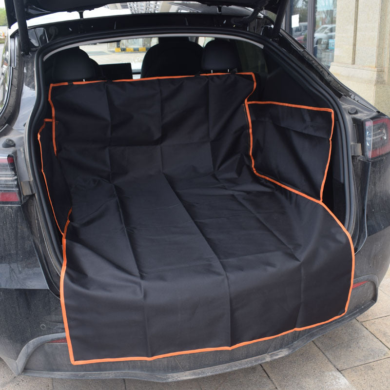 “Dog Car Mat for Trunk & Rear Seat – Waterproof Pet Car Mats, Non-Slip Protector”