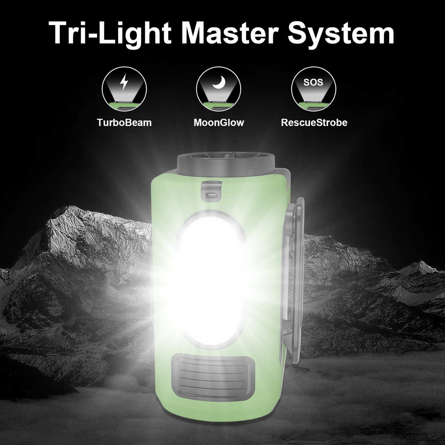 10000mAh Portable Waist Fan 5-Speed Rechargeable Belt Fan