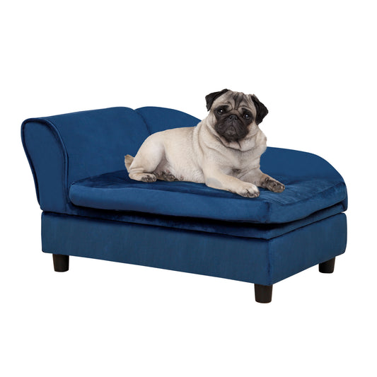Luxury Small Dog Bed with Hidden Storage – Cozy & Stylish Pet Bed