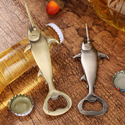 Swordfish Handle Metal Beer Bottle Opener – Kitchen & Bar Gadget Gift