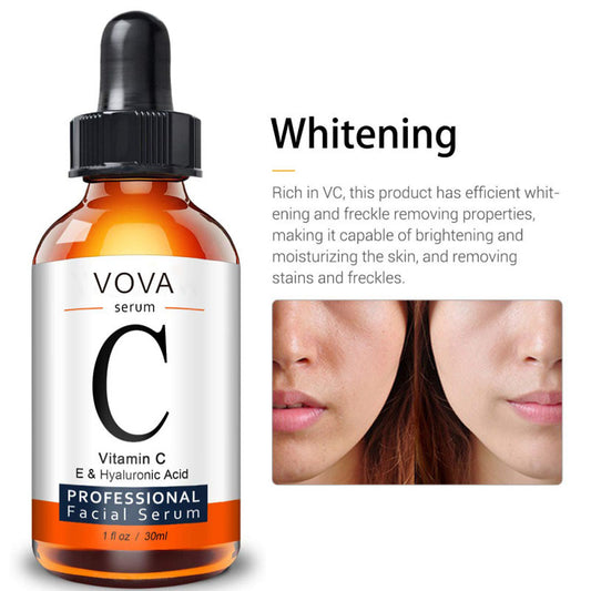 Vitamin C Facial Serum for Brightening & Anti-Aging – Hydrating Dark Spot Corrector with Hyaluronic Acid