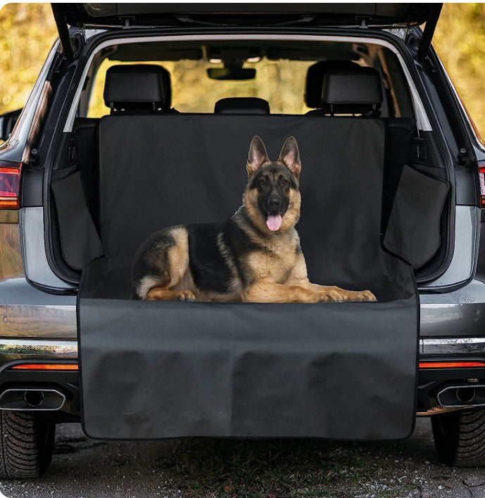 “Dog Car Mat for Trunk & Rear Seat – Waterproof Pet Car Mats, Non-Slip Protector”