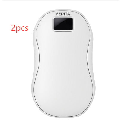 Large Capacity Double-Sided USB Hand Warmer With Digital Display