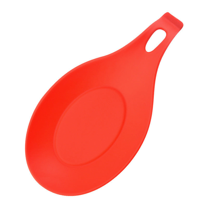 Silicone Spoon Rest Mat – Heat Resistant Easy-Clean Kitchen Counter Mat