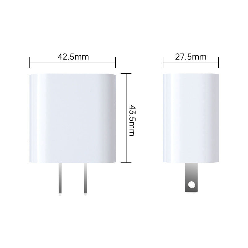 PD USB Plug -White 7593