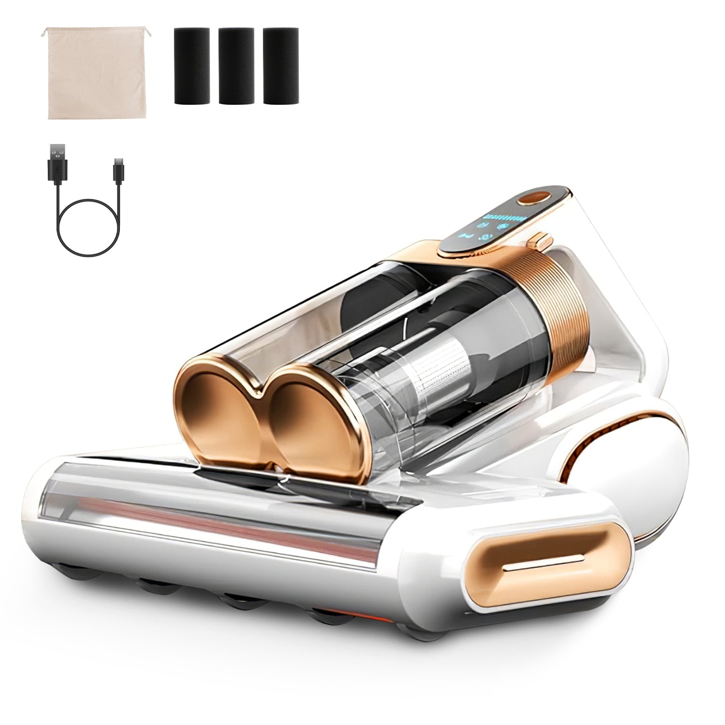 16KPa Mattress Vacuum Cleaner Handheld UV Bed Vacuum
