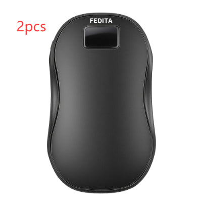 Large Capacity Double-Sided USB Hand Warmer With Digital Display