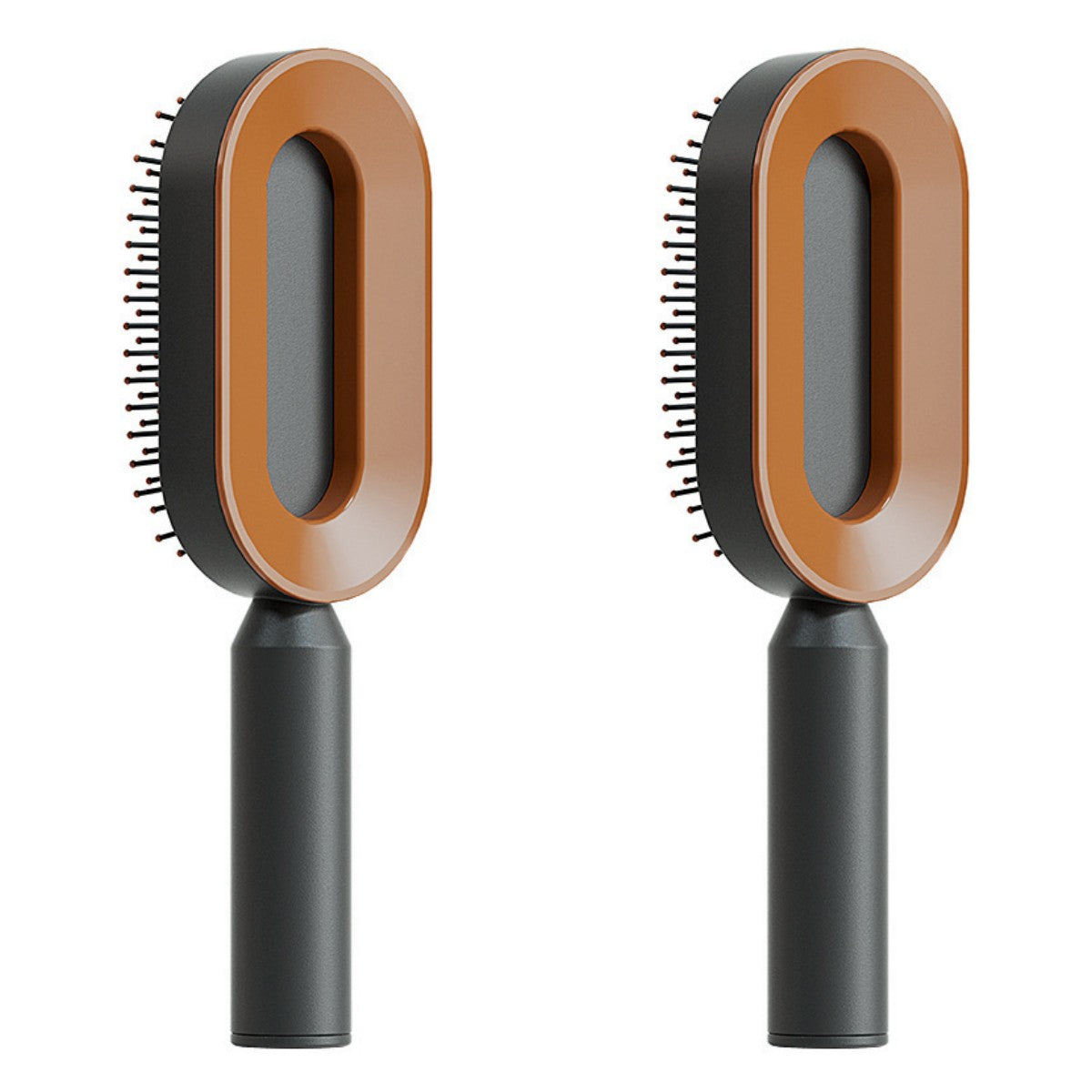Self-Cleaning Hair Brush – Scalp Massage & Anti-Static Comb