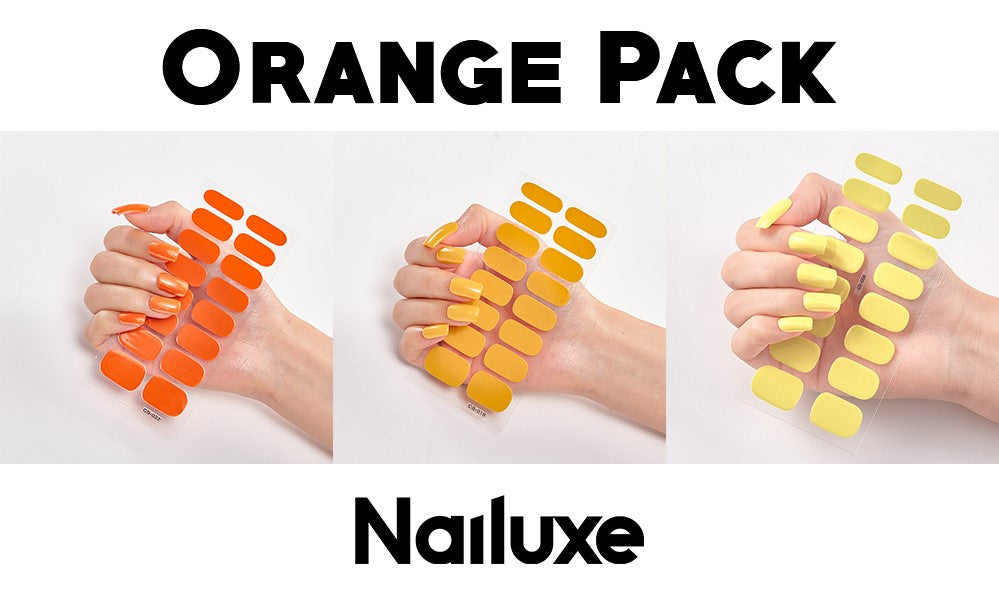 Pure Color 16-Pack Nail Stickers – Easy DIY Nail Art Sheets