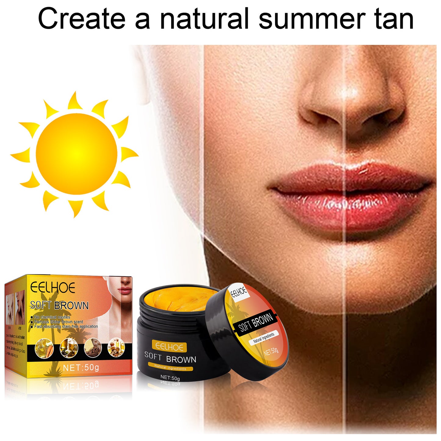 Moisturizing Body Tanner for Wheat Complexion – Even, Sun-Kissed Glow