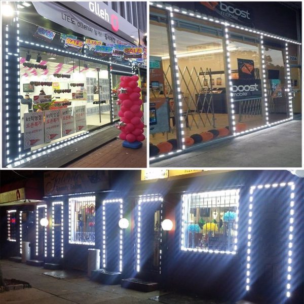 LED Waterproof Module Light 60 LEDs 10ft White Strip