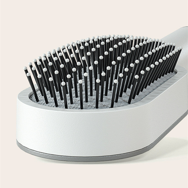 Self-Cleaning Hair Brush – Scalp Massage & Anti-Static Comb