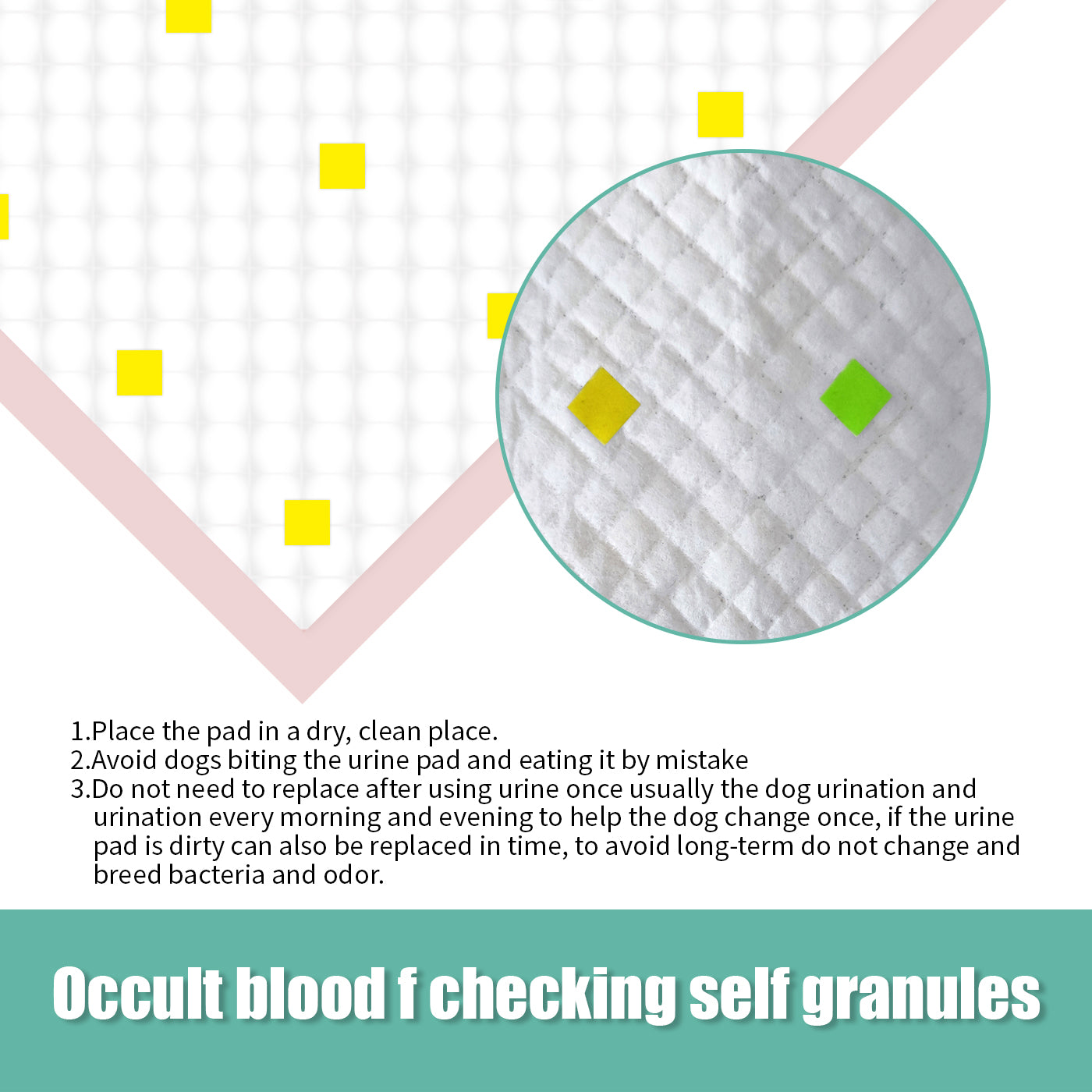 Dog Urine Detection Training Pad