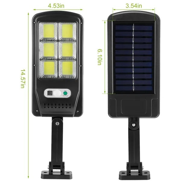 Solar Powered Outdoor Wall Light with Motion Sensor Beads