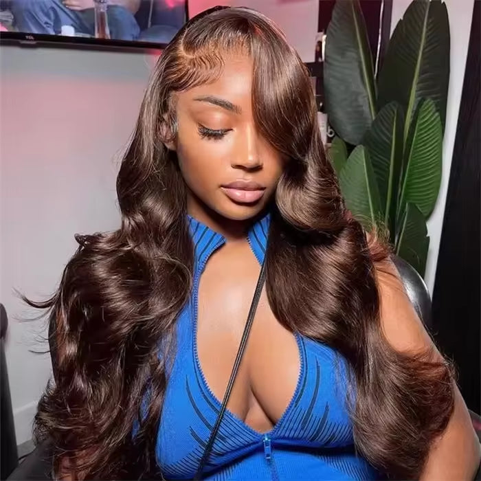 HD Brown Lace Front Wig 13x4 | Vietnamese Human Hair