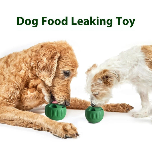 Dog Silicone Slow Feeder & Chew Toy – Anti-Choke Food Dispensing Molar Tableware for Pets