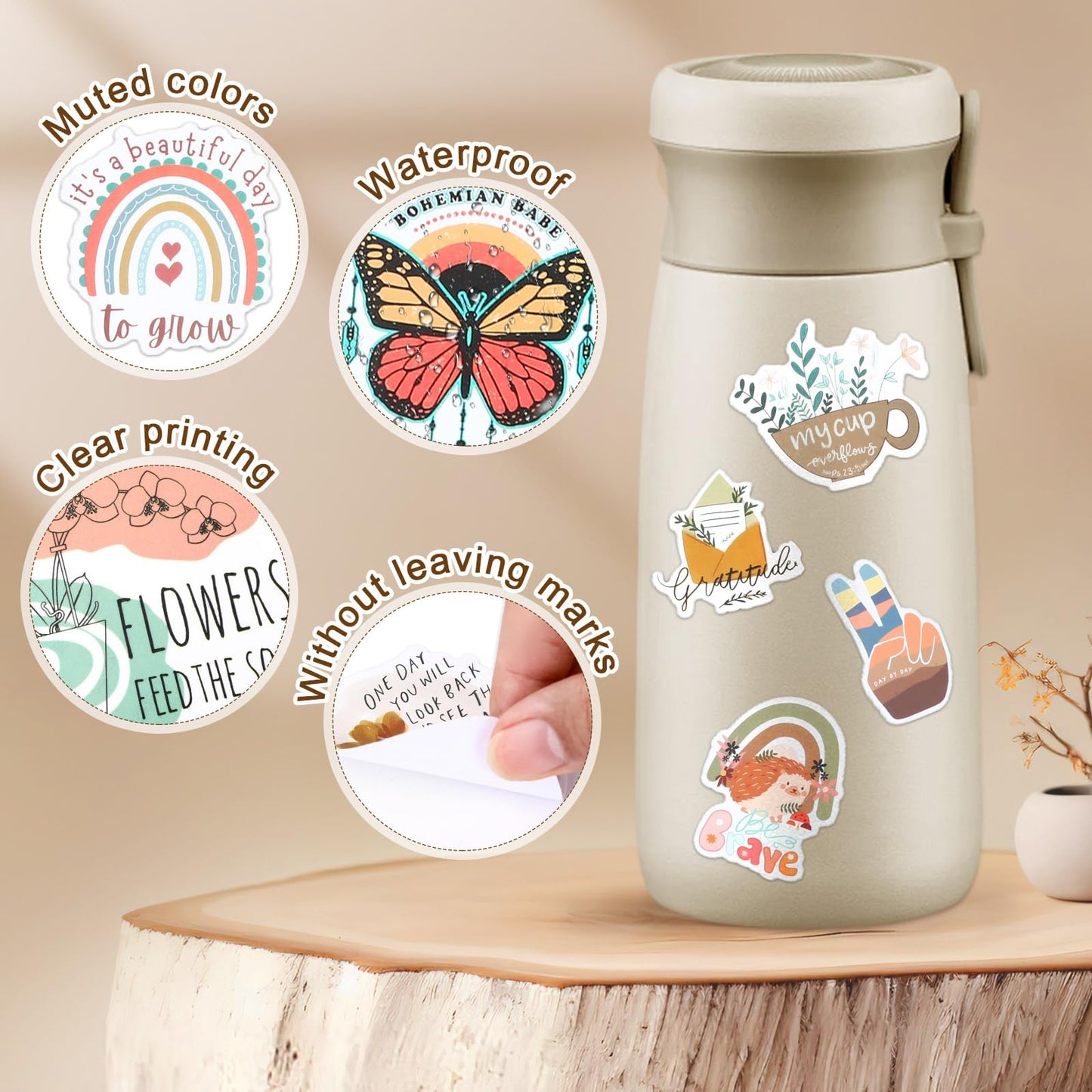 Bible Verse Stickers – Inspirational Christian Faith & Prayer Journaling Stickers