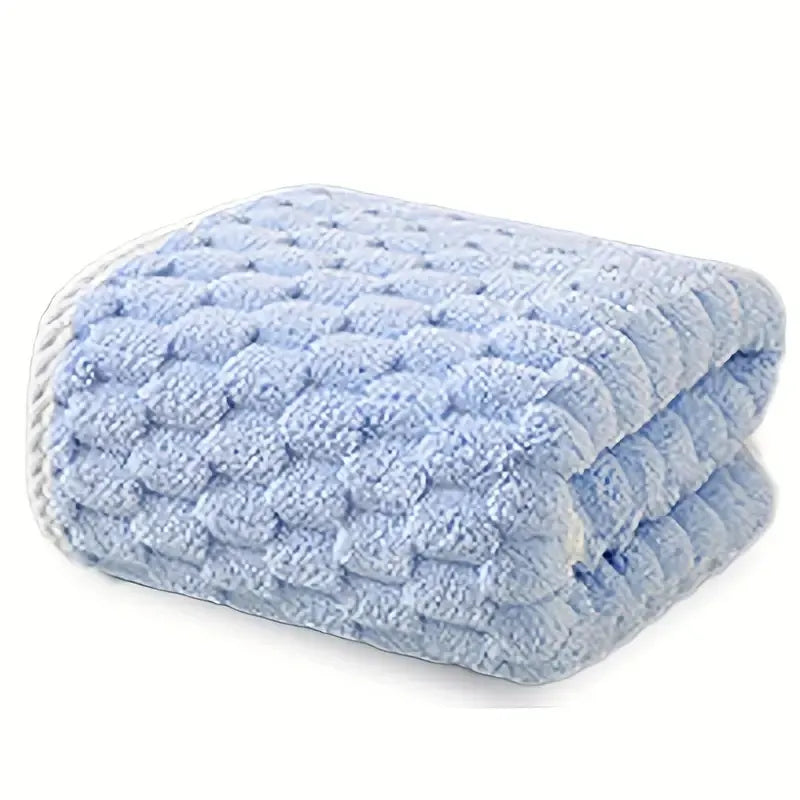 Waffle Ultra-Soft Bath Towel – Super Absorbent Quick-Drying Fiber Towel for Adults (1 or 4-Pack)