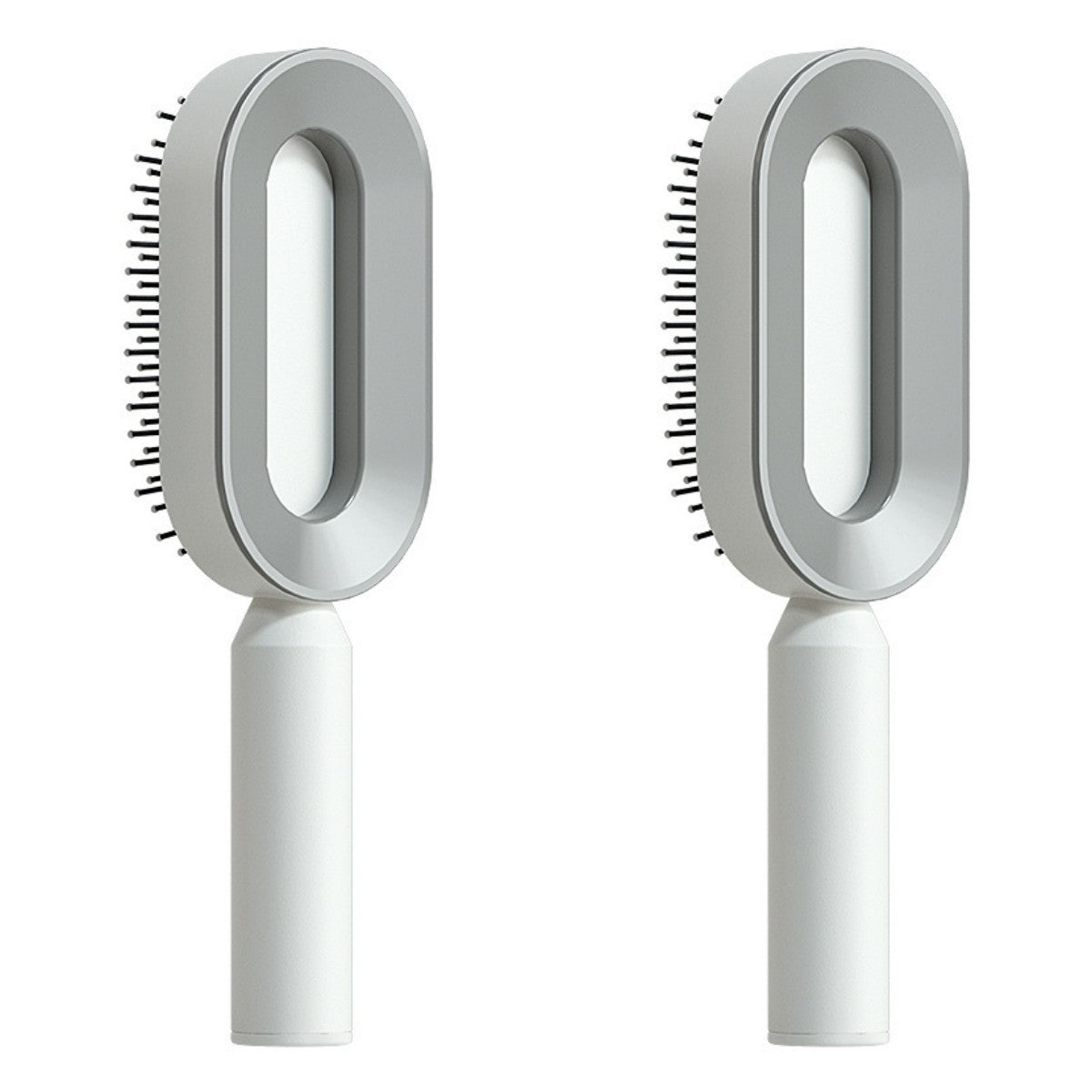 Self-Cleaning Hair Brush – Scalp Massage & Anti-Static Comb