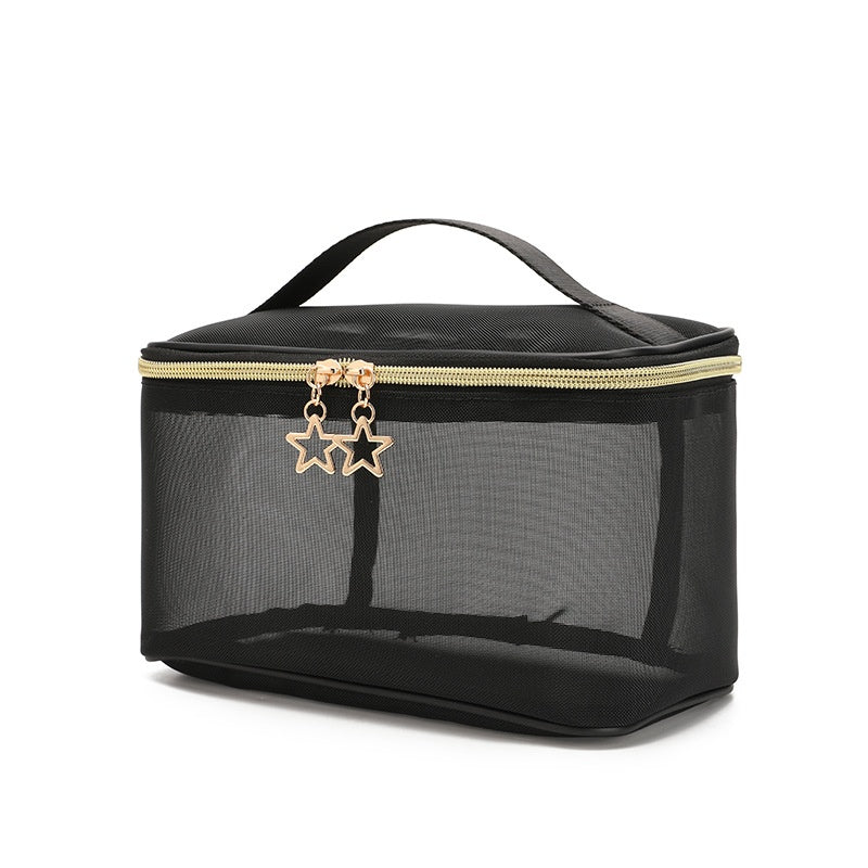 2PCS Hanging Toiletry & Makeup Bag – Double-Layer Portable Cosmetic Case