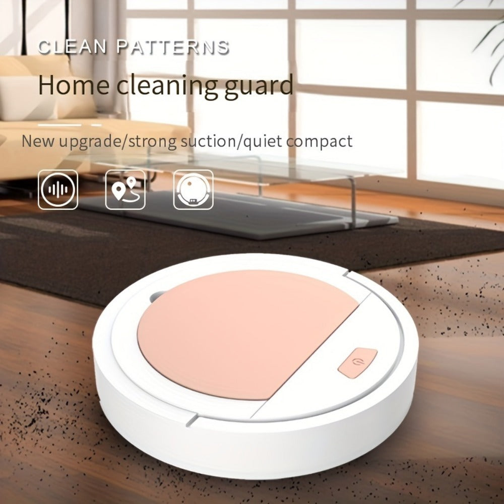 Smart Robot Vacuum Sweeper Mop Low Noise Slim Design