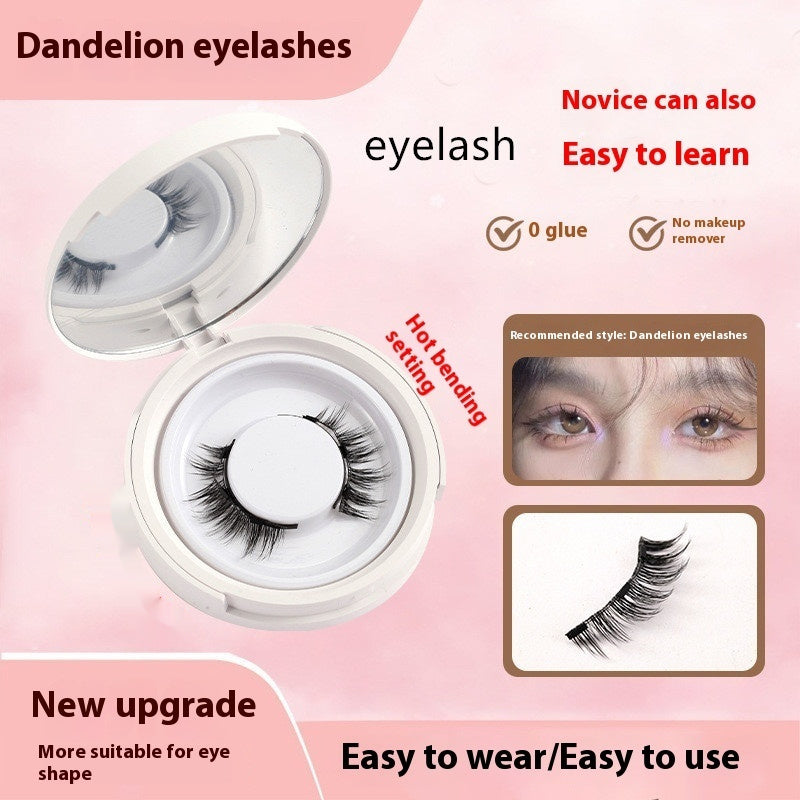 Magnetic Suction False Eyelashes – Little Devil Supernatural Look, No-Glue Magnet Lash Set