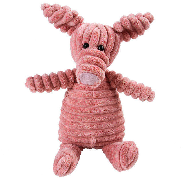 Vocal Animal Plush Toy for Dogs – Chew & Molar Teeth Cleaning Training