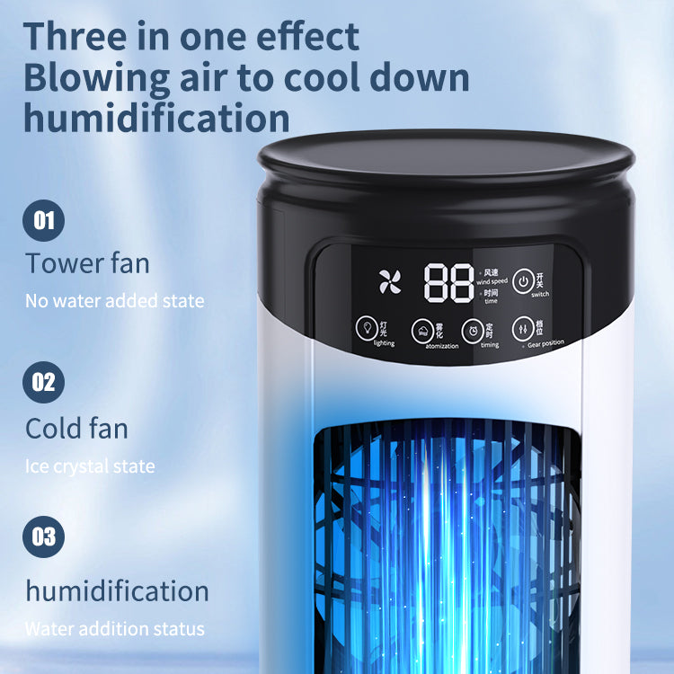 Portable Desktop Air Cooler Mini Personal Fan