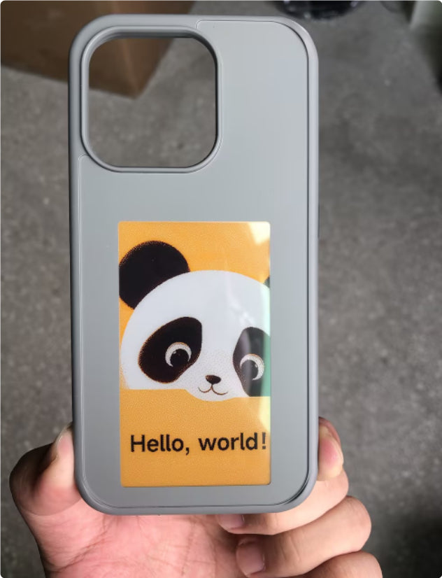 E-Ink Screen Phone Case Personalized Battery-Free Luxury Cover