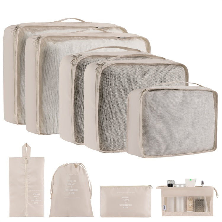 Home Fashion Simple Solid Color Storage Bag – Foldable Closet Organizer