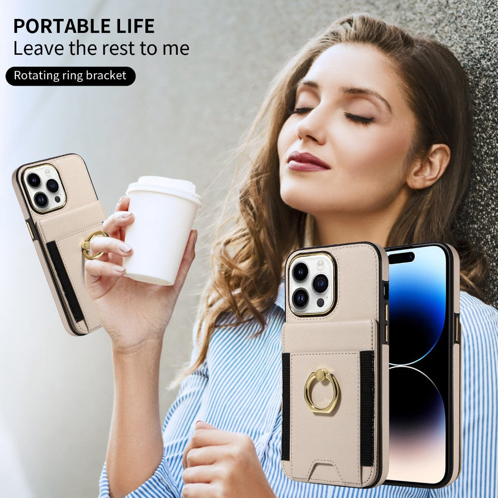 Flexible Ring Holder Camera Phone Case