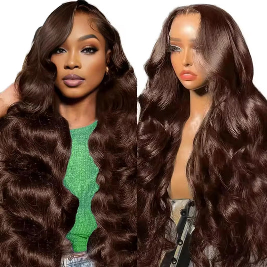 HD Brown Lace Front Wig 13x4 | Vietnamese Human Hair