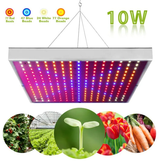 Full Spectrum 225-LED Suspended Plant Growth Light