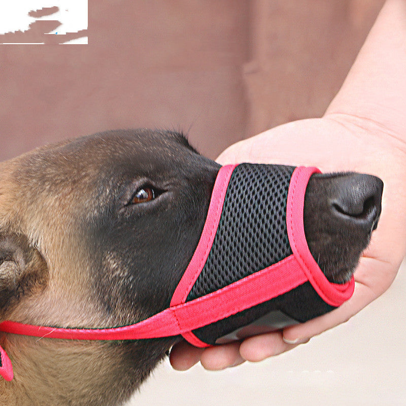 Large Breed Dog Muzzle Labrador Anti-Eating Anti-Bite Training Mouth Cover
